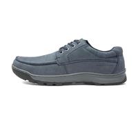 Hush Puppies Tucker, Zapatos de Cordones Derby Hombre, Azul (Navy Nubuck Navy), 43 EU