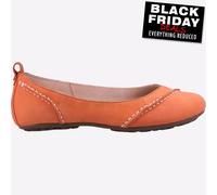 Hush Puppies Janessa Mujer Casual Clásico Bailarinas Naranja