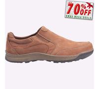 Hush Puppies HPM2000-107-1 Hombre Mocasines, Marrón (Tan Nubuck Tan), 40 EU