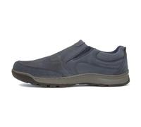 Hush Puppies Jasper, Mocasines Hombre, Azul (Navy Nubuck Navy), 44.5 EU