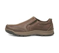 Hush Puppies Jasper Slip On, Mocasines para Hombre, Marrón (Brown 000), 44 EU