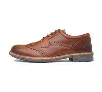 Hush Puppies Jayden Brogue, Cordones Formales para Hombre, Tan, 42 EU