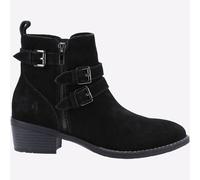 Hush Puppies Jenna Moda para Mujer Estilo Informal Memoria Espuma Botines Negro