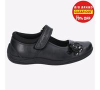 Hush Puppies Jessica ZAPATOS Escolares De Niña De Cuero Negros