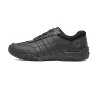 Hush Puppies Jezza 2 Senior, Zapatos para Uniformes de Escuela, Black, 41 EU