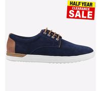 Hush Puppies Joey Espuma Viscoelástica Hombre Casual de Ante Zapatos Azul Marino