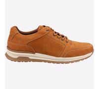 Hush Puppies José Cuero Hombre Espuma Viscoelástica Informal Zapatos Marrón