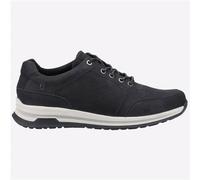 Hush Puppies Joseph Zapatos Casual De Cuero Para Hombre Con MEMORY FOAM Negros