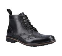 Hush Puppies Joshua Brogue, Botas para Hombre, Black, 44 EU