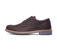 Hush Puppies Julian con Cordones, Oxford Hombre, Brown, 41 EU