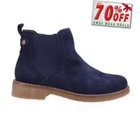 Hush Puppies Maddy Ante Espuma Viscoelástica Botines de Mujer Azul Marino