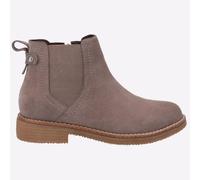 Hush Puppies Maddy Espuma Viscoelástica Cuero Mujer Botines Chelsea Gris