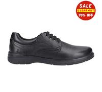 Hush Puppies Marco, Zapatos clásicos de Encaje para Hombre, Black, 40 EU