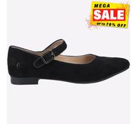 Hush Puppies Melissa Tira Mujer Espuma Viscoelástica Mary Jane Zapatos Negros
