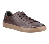 Hush Puppies Men's Colton Sneaker, café, 45-46 EU