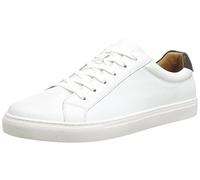 Hush Puppies Men's Colton Sneaker, White, 42 EU