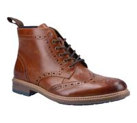 Hush Puppies Men's Joshua Brogue Boots, Tan, 40 EU