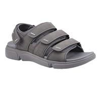 Hush Puppies Men's Raul Sandal Summer, gris, 45-46 EU