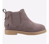 Hush Puppies Mini Maddy Júnior Infantil Niña Moda Ante Botas Casual Gris