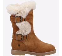 Hush Puppies Mini Megan Júnior Infantil Invierno Moda Memoria Espuma Botas Tan