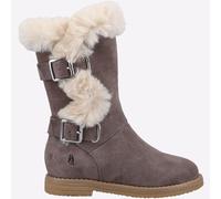 Hush Puppies Mini Megan Júnior Moda Informal Forro Polar Botas Gris