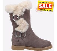 Hush Puppies Mini Megan Júnior Moda Informal Forro Polar Botas Gris