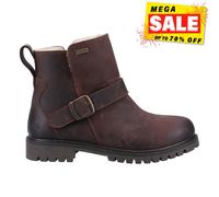 Hush Puppies Mini Wakeley Junior Niñas Impermeable Botines Casuales Marrón