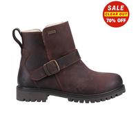 Hush Puppies Mini Wakeley Junior Niñas Impermeable Botines Casuales Marrón