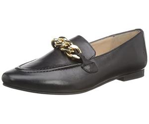 Hush Puppies Mocasines Harper Chain para Mujer, Black, 39 EU