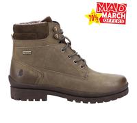 Hush Puppies Mujer Annay Impermeable Media Caña Botas Verde Caqui