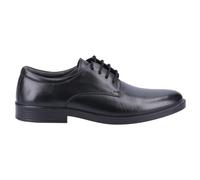 Hush Puppies Neal Hombre Cuero con Cordones Diseñador Formal Zapatos Moda Negro
