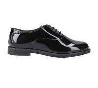 Hush Puppies Nellie Niñas Zapatos De Escuela De Cuero Diseñador Negros