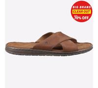 Hush Puppies Nile Sandalia De Playa Para Hombre Con Plantilla De MEMORIA Marrón