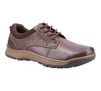 Hush Puppies Olson - Tenis con Cordones para Hombre, Brown, 45.5 EU