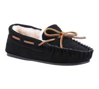 Hush Puppies Pantuflas Ante Addison para Niños/Niñas (FS8576)