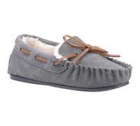 Hush Puppies Pantuflas Ante Addison para Niños/Niñas (FS8576)