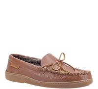 Hush Puppies Pantuflas de Cuero Ace Slipon para Hombre (FS8606)