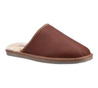 Hush Puppies Pantuflas de Cuero Coady Entrada por Deslice para Hombre (FS9738)