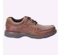 Hush Puppies Randal II Hombre Cuero Casual Vestido Zapatos de Cuero Marrón