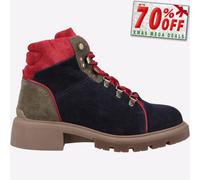 Hush Puppies Rita Caminante Memoria Espuma Mujer Casual Moda Botas Cordones