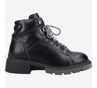 Hush Puppies Rita Mujer de Piel Senderismo Botas Senderismo Negro