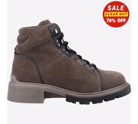 Hush Puppies Rita Mujer Moda Casual con Cordones Memoria Espuma Bota Alpinista