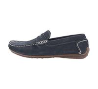 Hush Puppies Roscoe, Mocasines Hombre, Azul Marino, 42 EU