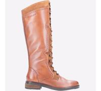 Hush Puppies Girl's Rudy High Boots, Brown Tan Tan, 3 UK