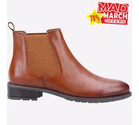 Hush Puppies Sammie Mujer de Piel Espuma Viscoelástica Botines Chelsea Marrón