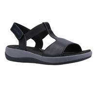 Hush Puppies Sandalias de Cuero Sylvie Tira Adhesiva de Cierre para (FS8919)
