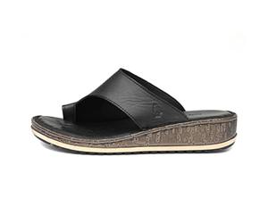 Hush Puppies Sandalias Elissa Toepost para mujer, Black, 40 EU