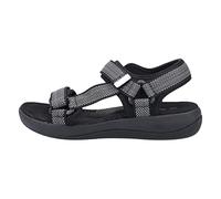 Hush Puppies Sara Sandal, Sandalias para Pescador Mujer, Black, 39 EU