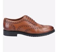 Hush Puppies Santiago Hombre Zapato Oxford Formal Elegante Memoria Espuma Marrón