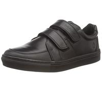 Hush Puppies - Santos Senior, Zapatos para Uniformes de Escuela, Black,